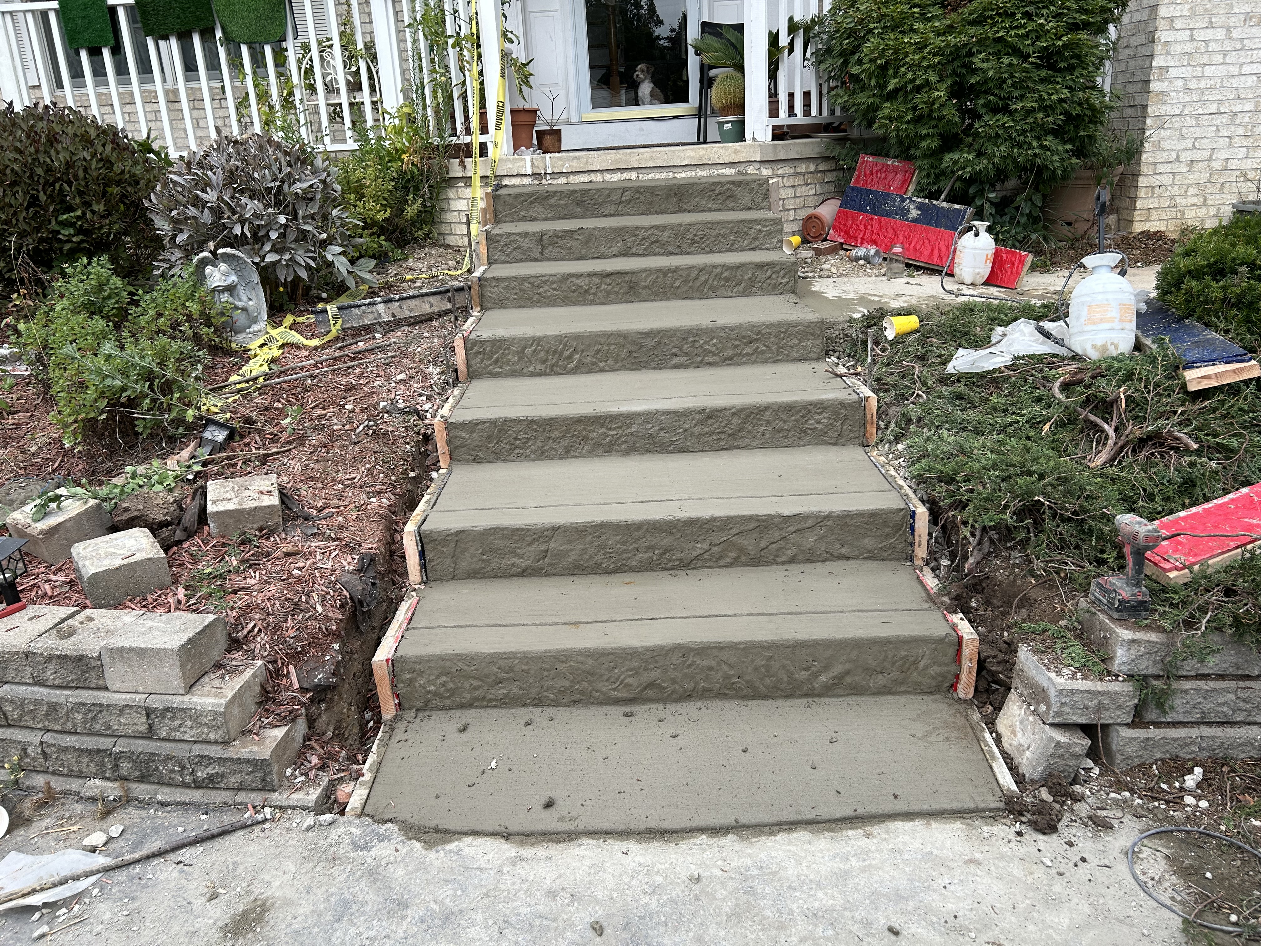 Concrete steps project