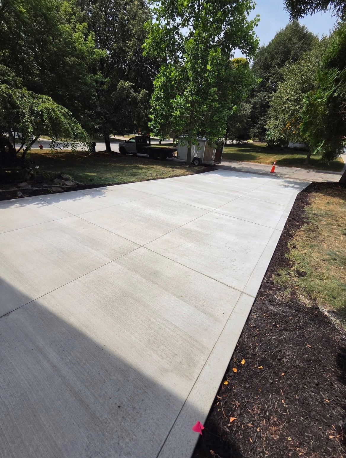 Concrete driveway in Madison Heights MI